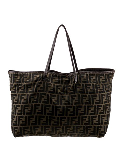 fendi zucca roll shopper|Fendi zucca vintage.